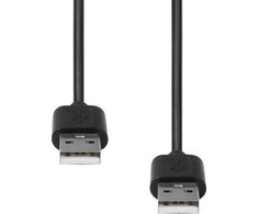 Kabelis USB ProXtend USB-A - USB-A 1 m Juodas (JAB-7393833)