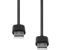 Kabelis USB ProXtend USB-A - USB-A 1 m Juodas (JAB-7393833)