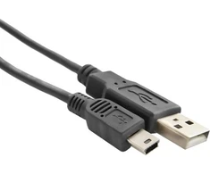 Qoltec USB A patinas | Mini USB B kištukas | 1,8 m