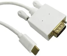 QOLTEC 50419 DisplayPort Alternatyvus režimas USB 3.1 tipo C vyriškas VGA vyriškas 1080p 2m