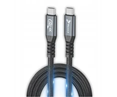 USB laidas Reagle USB-C - USB-C 0,5 m Juodas (RUC50M)