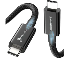 USB laidas Reagle USB-C - USB-C 1 m juodas
