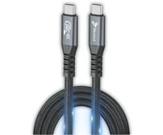 USB laidas Reagle USB-C - USB-C 5 m Juodas