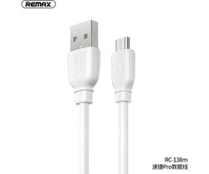 USB Micro Remax Suji Pro laidas, 1m (baltas)