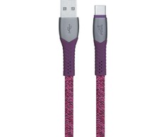 Kabelis USB RivaCase USB-A - USB-C 1.2 m Raudona (PS 6102 RD12)