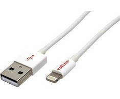 ROLINE „Lightning“–USB laidas, skirtas „iPhone“, „iPod“, „iPad“, 1,8 m