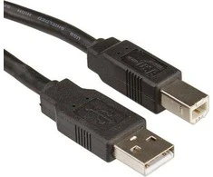 ROLINE USB 2.0 kabelis, A-B tipo 3 m, 3 m, USB A, USB B, USB 2.0, kištukas/kištukas, juodas