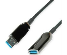 Roline USB-A – USB-A USB laidas 20 m juodas (12/04/1077)