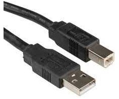 ROLINE USB 2.0 kabelis, A-B tipo, 1,8 m, 1,8 m, USB A, USB B, USB 2.0, kištukas/kištukas, juodas