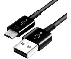 KABELAS SAMSUNG EP-DG925UBE USB - MICRO USB S6 EDGE GREITAS ĮKROVIMAS 1,2M BURKAS