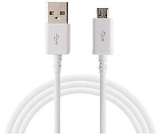 CABLE MICRO USB SAMSUNG EP-DG925UWE Baltas
