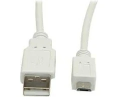 Value Secomp USB-A USB laidas – 3 m baltas (11.99.8755)