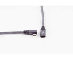 Kabelis USB Shiverpeaks USB-C przedłużacz 3.2 90° Pro 2m (BS13-56030)