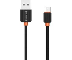 USB kabelis Somostel USB-A - mikroUSB 1 m Juoda (28260)