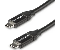 USB kabelis StarTech USB-C - USB-C 0,5 m Juodas (USB2C5C50CM)