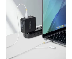 Kabelis USB StarTech 1m USB-C su Lightning 60W Baltas (1M-U2-LNTC-CABLE)
