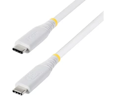 Kabelis USB StarTech - Kabelis USB - USB-C (M) do USB-C (M) - USB4 / Thunderbolt / DisplayPort 2.1 - 5 A - 1 m - pasywny, do 40 Gbps szybkość transmisji danych, USB Power Delivery (240W), 8K60Hz obsługa, 4K240Hz obsługa, obsługa dla Power Delivery (CC1M40GUSB