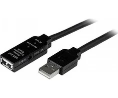USB laidas Startech USB2AAEXT35M Juoda