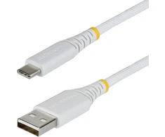 Kabelis USB StarTech 2.0 0,15 m USB A USB C 0,48 Gbit/s 15 W balta (USB2AC15CMBRWH)