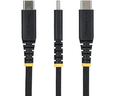 Kabelis USB StarTech kabelis USB USB 2.0 2 m USB A USB C 0,48 Gbit/s 15 W Juodas (USB2AC2MBR)