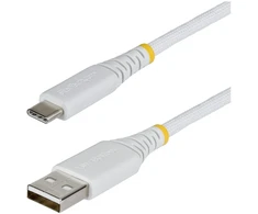 Kabelis USB StarTech kabelis USB USB 2.0 2 m USB A USB C 0,48 Gbit/s 15 W Baltas (USB2AC2MBRWH)