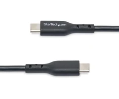 Kabelis USB StarTech USB-C 1m USB 2.0 Power Delivery 60 W 3 A 2-pak Juodas (USB2CC1MNC2PK)