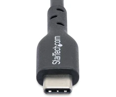 Kabelis USB StarTech USB-C 1m USB 2.0 Power Delivery 60 W 3 A 2-pak Juodas (USB2CC1MNC2PK)