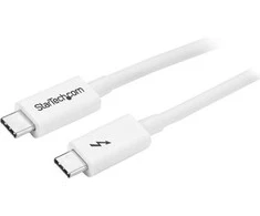 USB kabelis StarTech USB-C - USB-C 1 m Balta (TBLT3MM1MW)