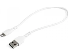USB kabelis StarTech USB-A - Žaibas 0,3 m Baltas (RUSBLTMM30CMW)