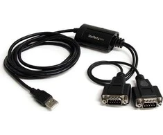 USB kabelis StarTech USB- A - 1,8 m Juoda (ICUSB2322F)