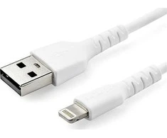 USB kabelis StarTech USB-A - Žaibas 2 m Baltas (USBLT2MW)
