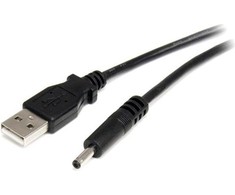 USB kabelis StarTech USB-A - DC 3.4 mm Type-H 0.9 m juodas (USB2TYPEH)