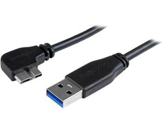 USB kabelis StarTech USB-A - mikro B 1 m juodasis (USB3U1MLS)
