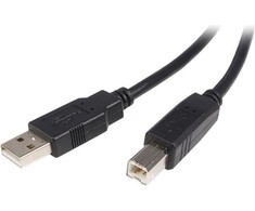 USB kabelis StarTech USB-A - USB-B 5 m Juodas (USB2HAB5M)