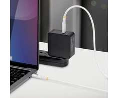 Kabelis USB StarTech - USB-C (M) do USB-C (M) - USB 2.0 - 5 A - 3 m - ultra elastyczny, USB Power Delivery (240W), rozszerzony zakres mocy (EPR), wytrzymały, USB-IF certyfikowany - balta (S2CEPR3MW-USB-CABLE)