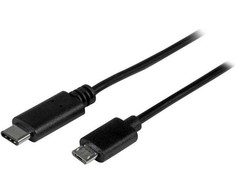 StarTech USB-C į MicroUSB laidas juodas
