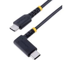USB kabelis StarTech USB-C - USB-C 0,3 m juodas (R2CCR-30C- USB- CABLE)