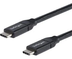 USB laidas StarTech USB-C – USB-C 2 m Juodas (USB2C5C2M)