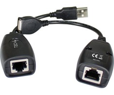 TECHLY USB ilgintuvas Cat.5E/6 kabeliu 50m
