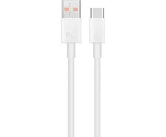Originalus HUAWEI kabelis USB A iki C tipo 6A 66W LX04072043 1 m baltas urmu