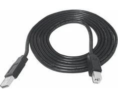 Oem Telforceone USB spausdintuvo kabelis – 1,5 m juodos spalvos TFO eksploatacinių medžiagų linija nuo A iki B kištuko