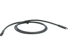 USB kabelis Terra USB-C - USB-C juodas (USB-C CABLE FÜR DOCKING 810)