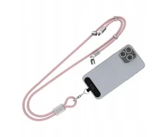 USB laidas TnB TCPDNECKPK 2x USB-C 60W Pakabinamas ant kaklo telefonui 2in1 (SB11777)