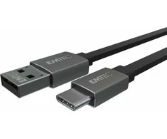 Kabelis USB Triton Emtec T700C kabelis USB 1,2 m USB A USB C Juodas