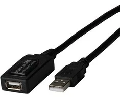 USB kabelis Triton USB-A – USB-A 5 m juodas (K5263.5V3)