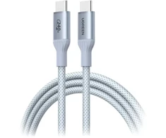 Kabelis USB Ugreen L534 USB-C do USB-C 2m 240W (sidabrinė ir-balta) (UGR5909)