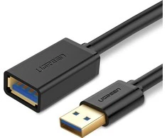 UGREEN USB 3.0 prailginimo kabelis 0.5m - Juodas