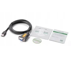 Kabelis USB Ugreen USB-A - D-Sub (VGA) 1.5 m Pilka (20201)