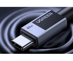 Kabelis USB Ugreen USB-C - USB-C 0.5 m Juodai-pilka (55764)