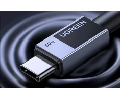 Kabelis USB Ugreen USB-C - USB-C 3 m Juodai-pilka